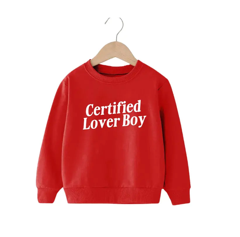 Certified Lover Boy Pullover Saved by Grace Co.