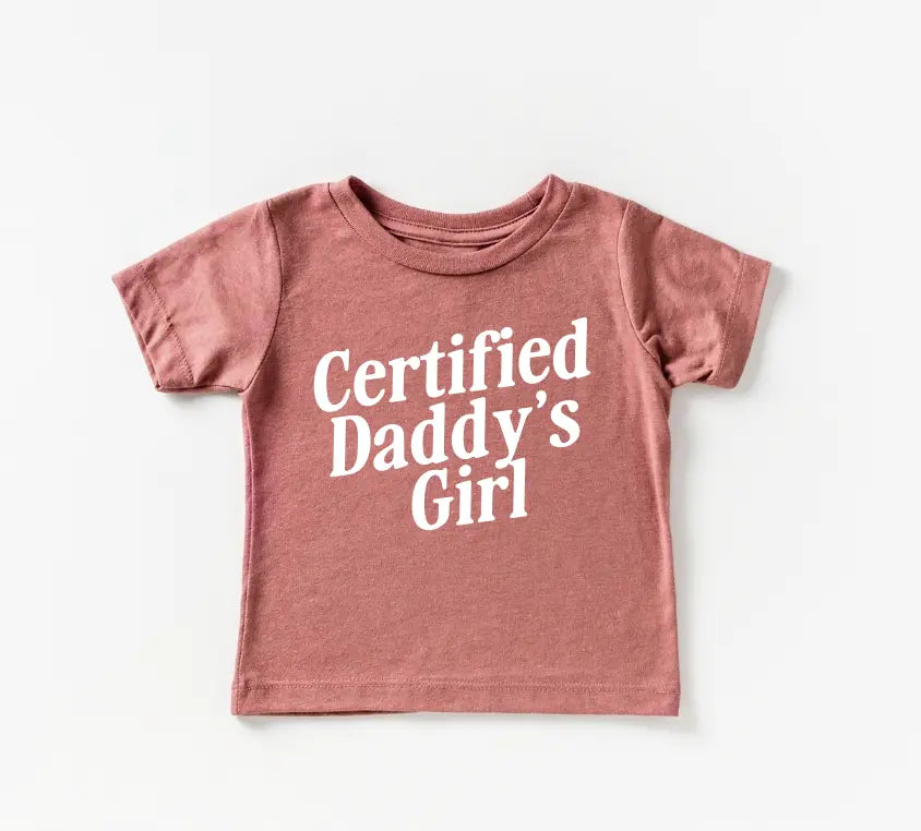 Certified Daddy's Girl Tee Saved by Grace Co.