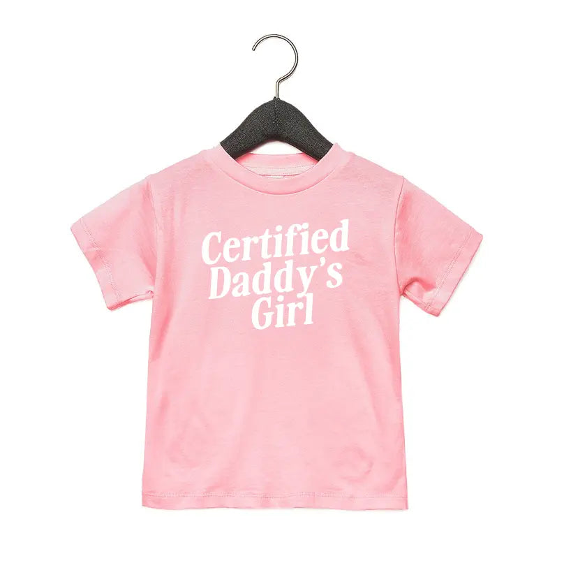 Certified Daddy's Girl Tee Saved by Grace Co.