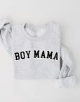 Boy Mama Varsity Outline Pullover