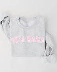 Girl Mama Varsity Outline Pullover Saved by Grace Co.