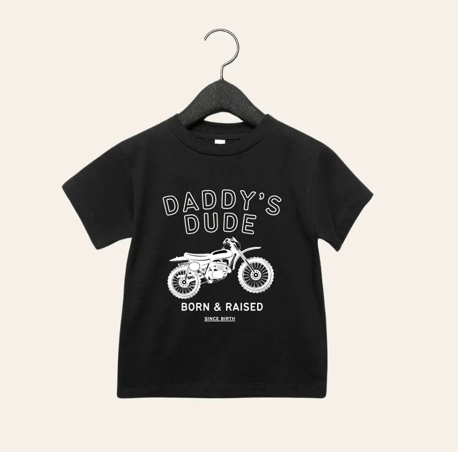 Daddy's Dude Born & Raised Tee Saved by Grace Co.