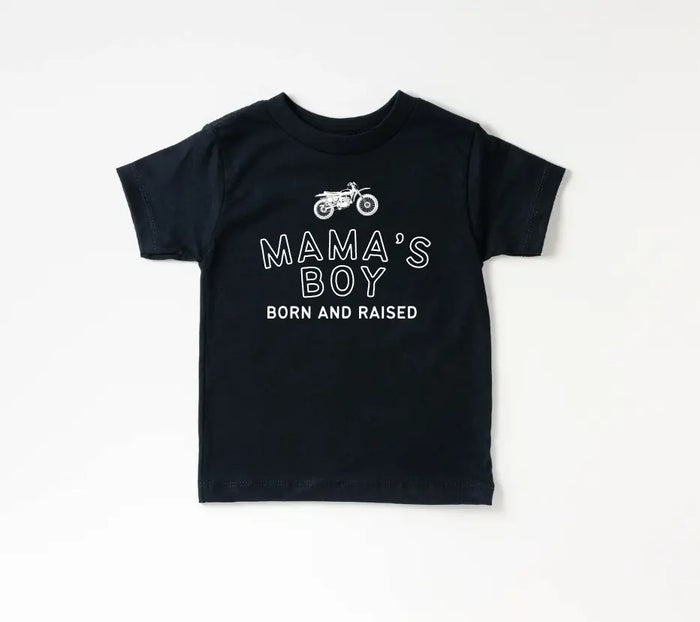 Mama's Boy Born & Raised Tee Saved by Grace Co.