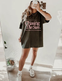 Chasing the Sun Tee - Final Sale Saved by Grace Co.