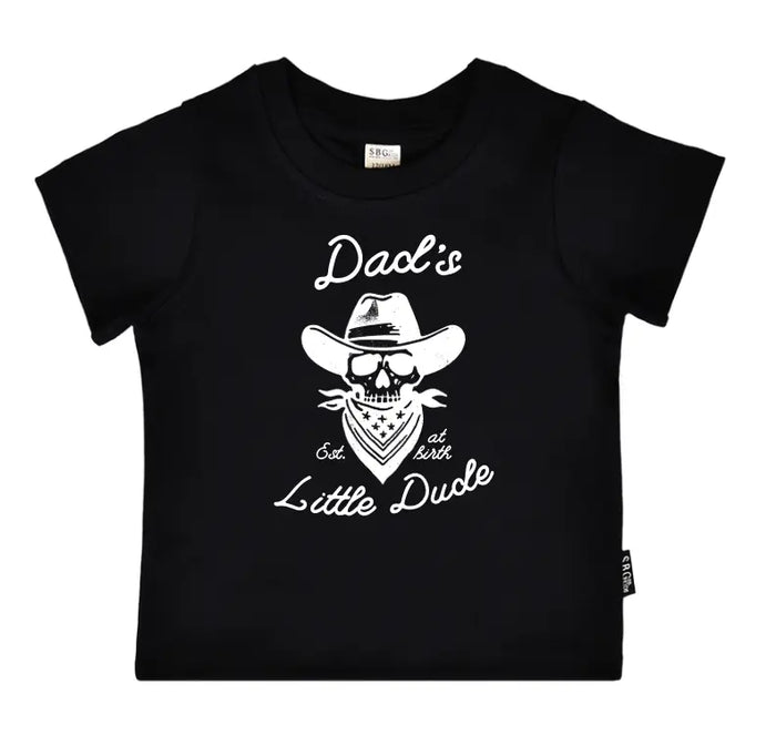 Dad's Little Dude Cowboy Tee/Pullover Saved by Grace Co.