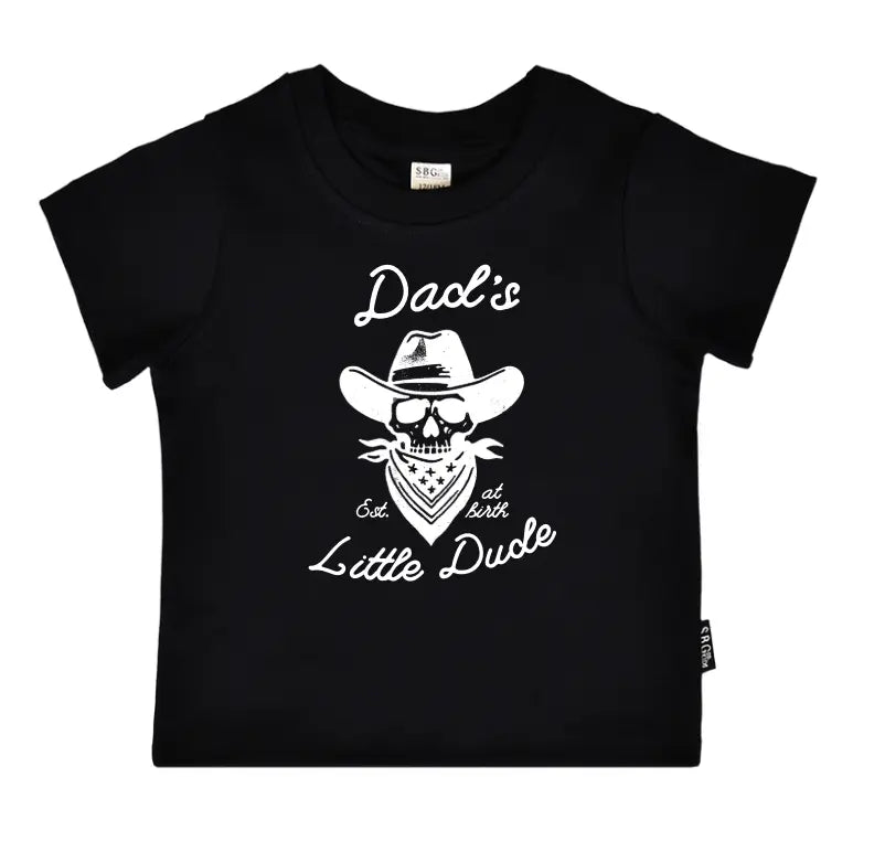 Dad's Little Dude Cowboy Tee/Pullover Saved by Grace Co.
