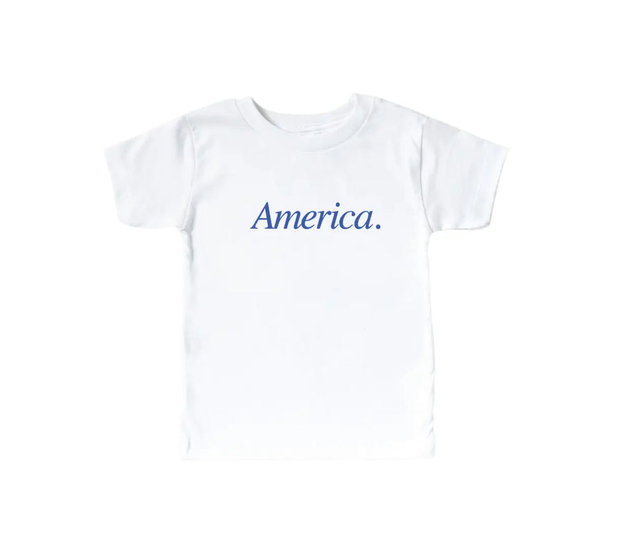 America. Kids Tee Saved by Grace Co.