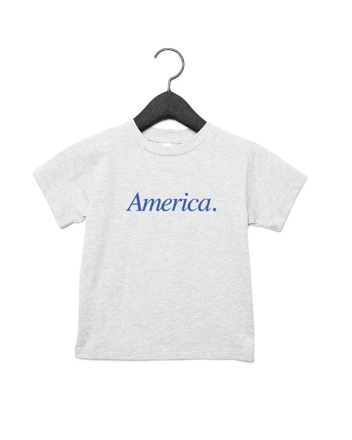 America. Kids Tee Saved by Grace Co.