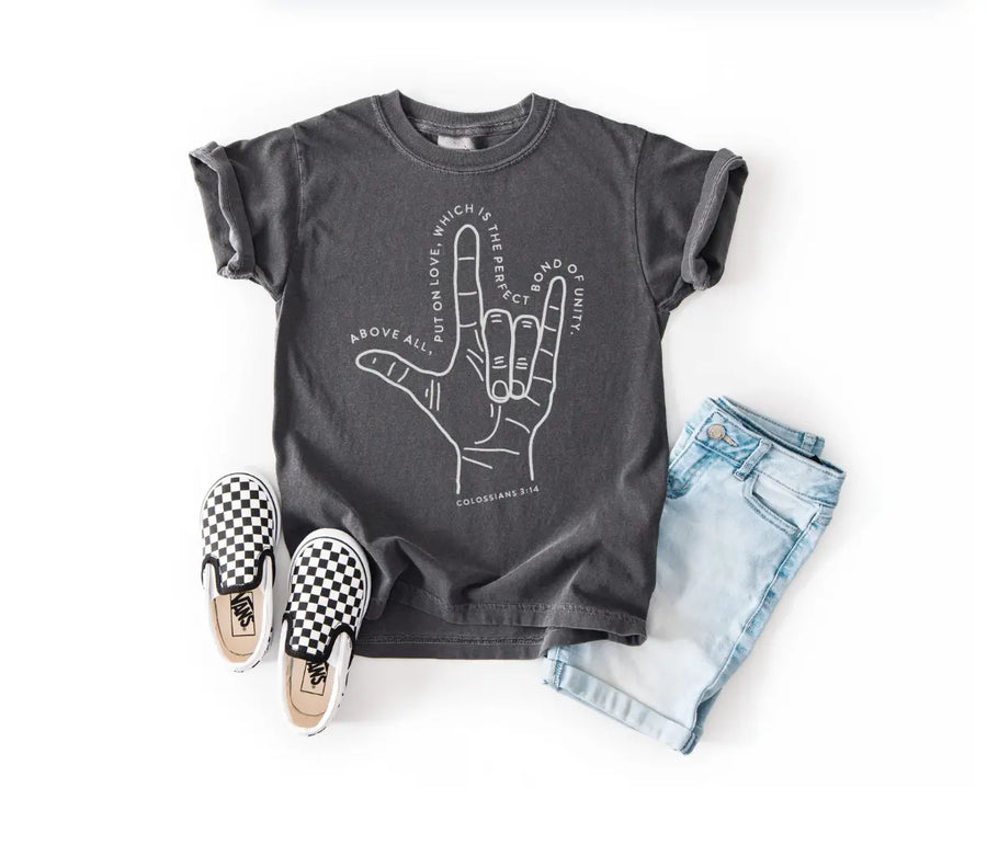 Colossians 3:14 Kids Tee SBG Co.