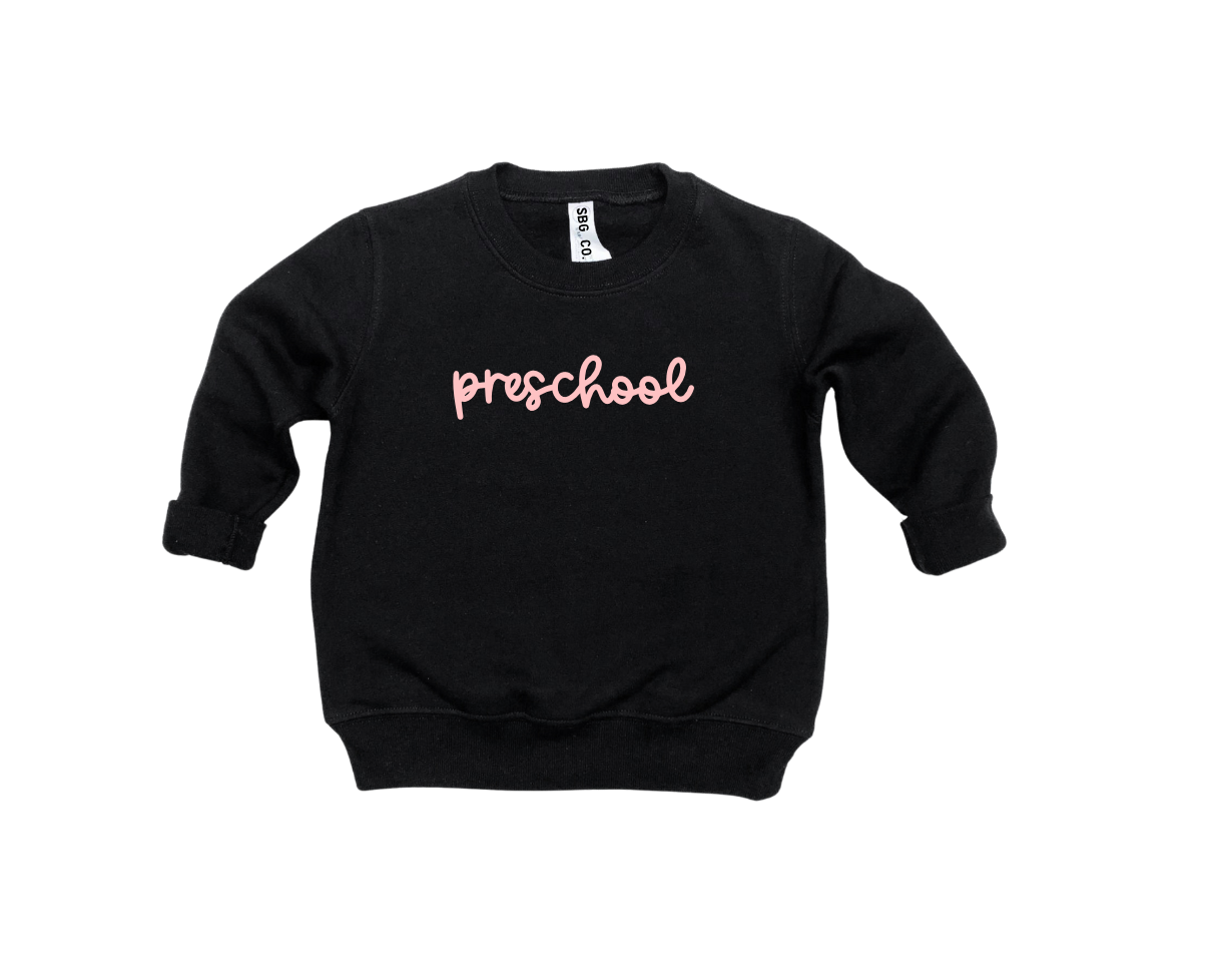Preschool Girly Pullover