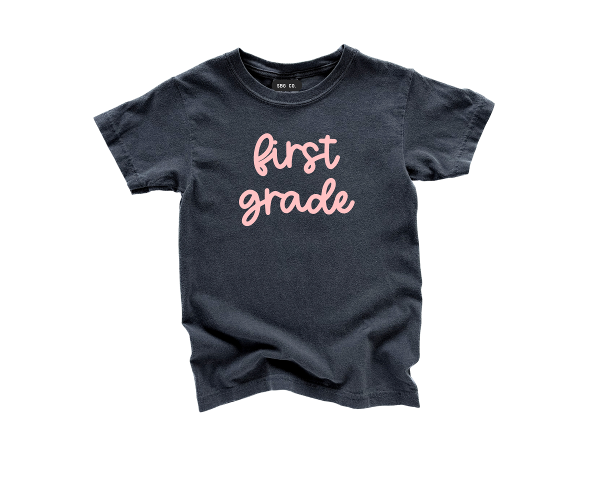 First Grade Girly Tee