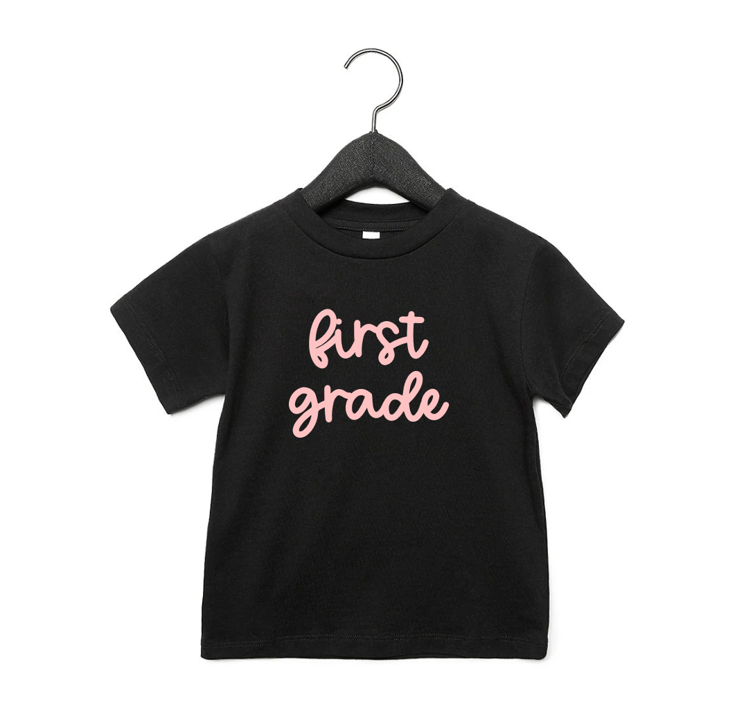 First Grade Girly Tee