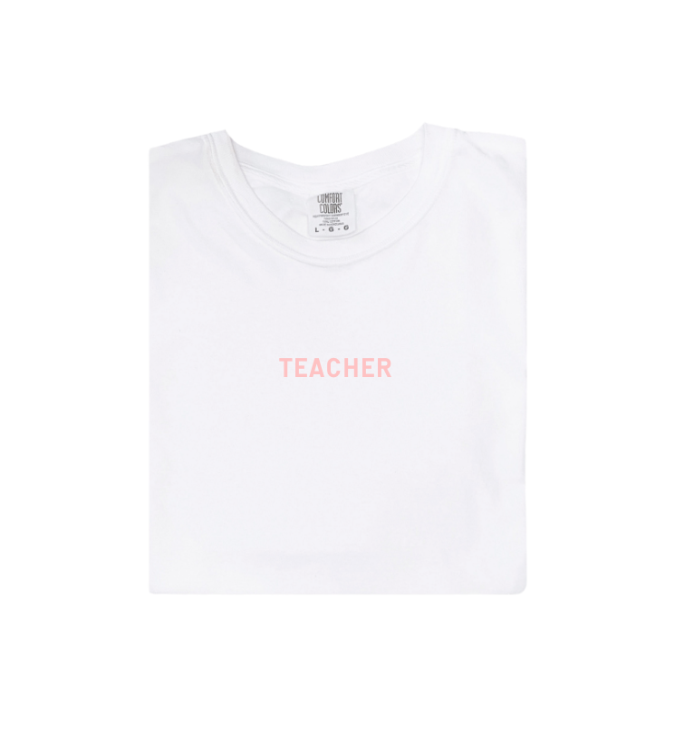 Teacher - Minimal Tee