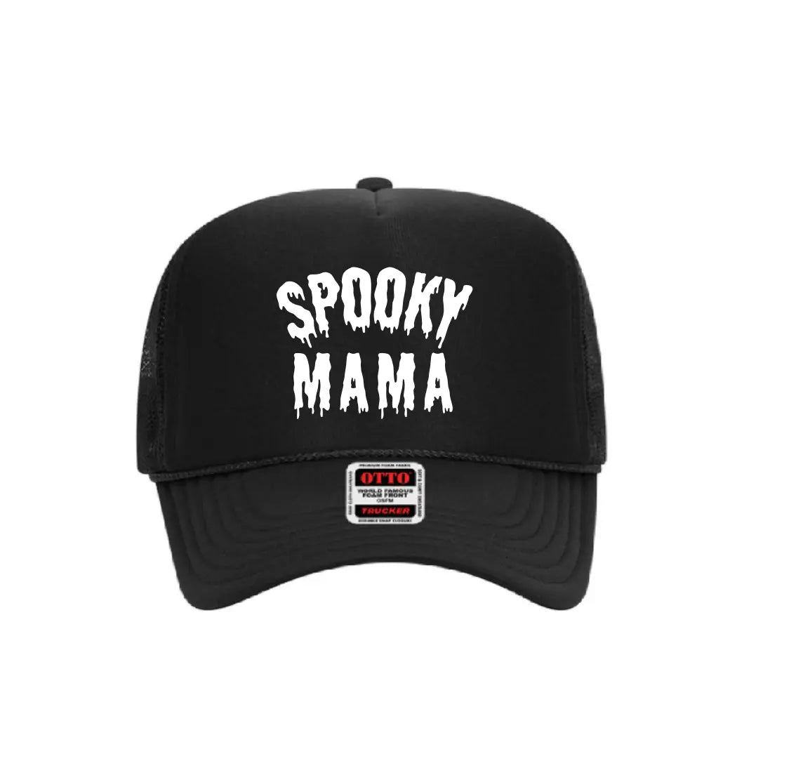 Spooky Mama Trucker Hat SBG Co.