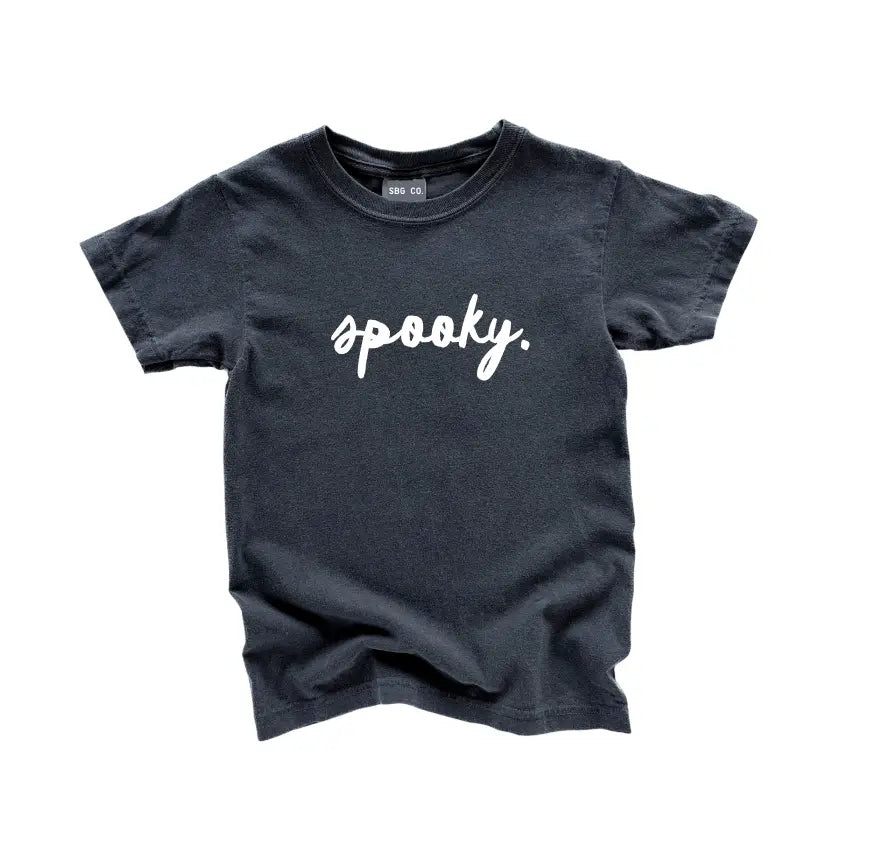 Spooky Garment Washed Baby/Youth tee SBG Co.