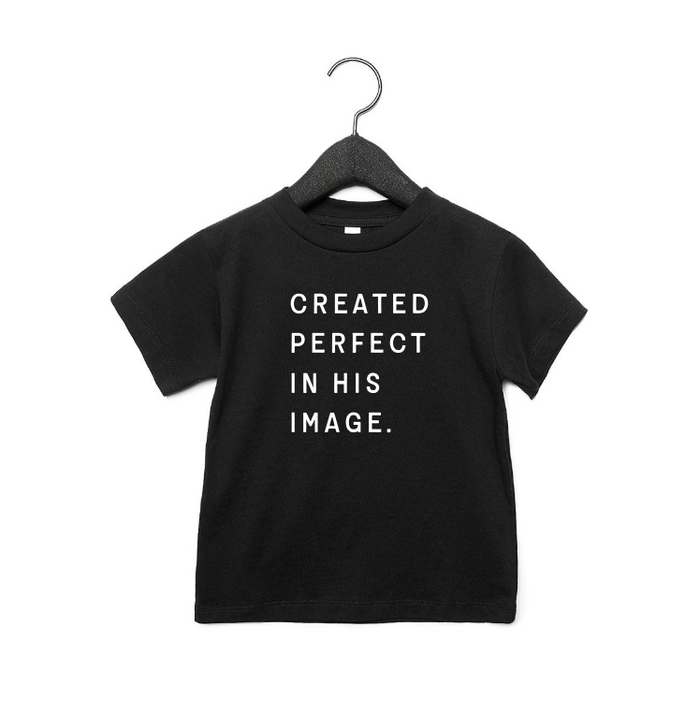 Created Perfect in His Image Kids Tee SBG Co.