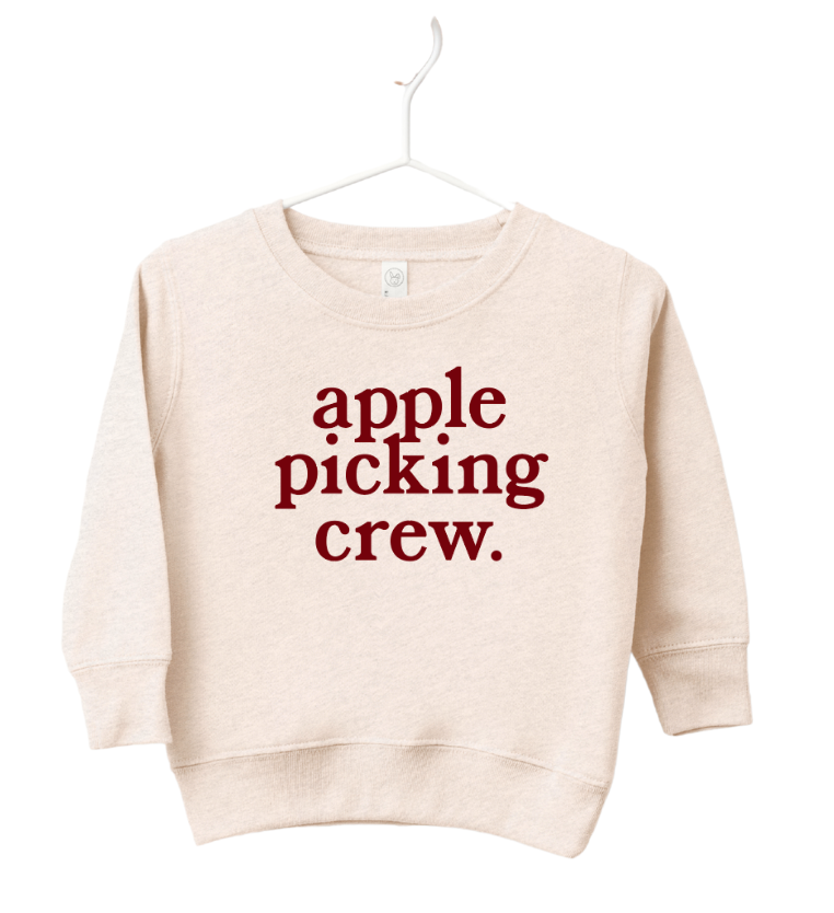 Apple Picking Crew Sweatshirt SBG Co.