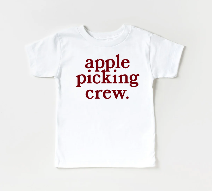 Apple Picking Crew Kids Tee SBG Co.