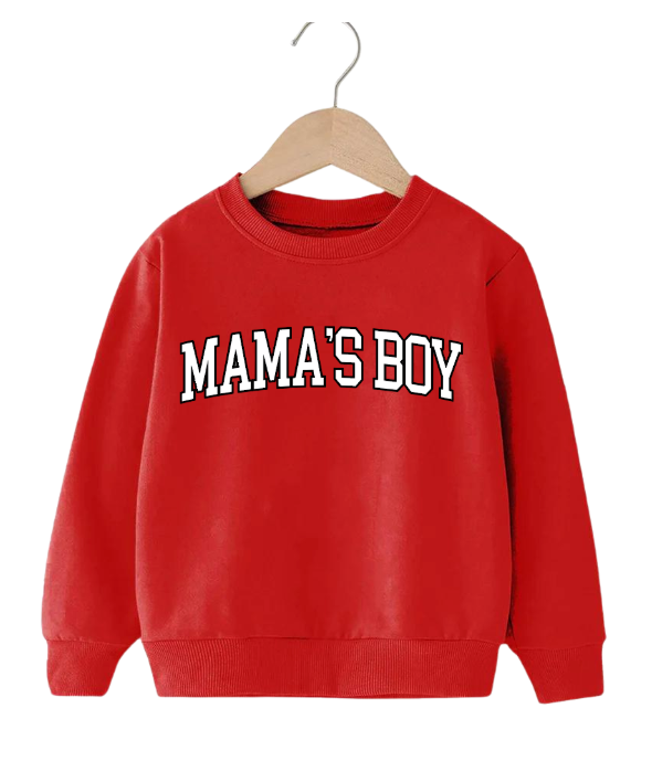 Mama's Boy Varsity Bold Tee or Sweatshirt SBG Co.
