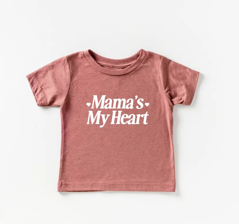 Mama's My Heart Tee - New Saved by Grace Co.