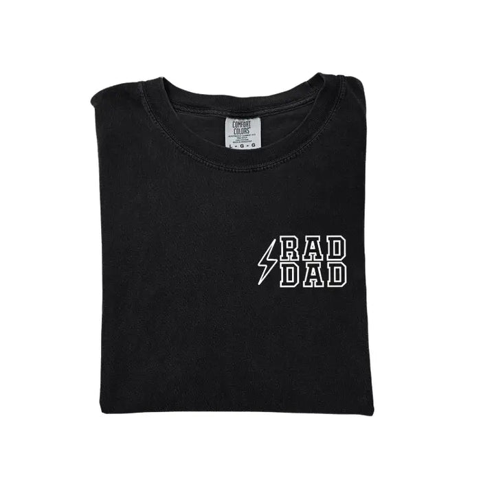 Rad Dad Lightening Tee - Final Sale Saved by Grace Co.
