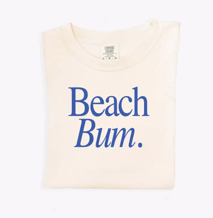 Beach Bum Unisex Tee Saved by Grace Co.