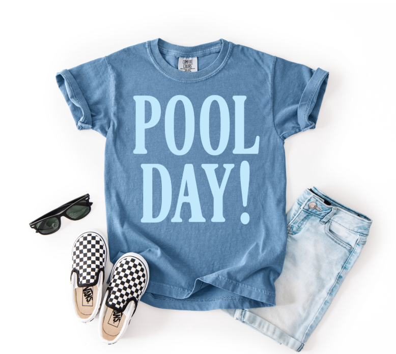 Pool Day Garment Washed Tee