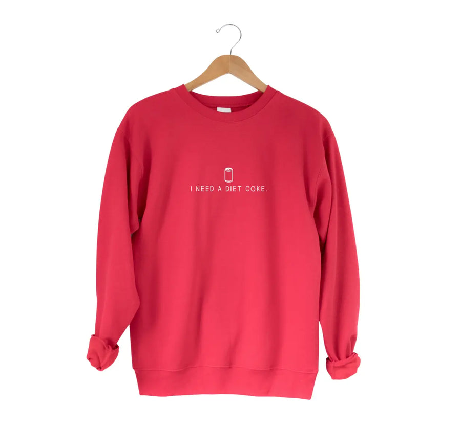 I need a Diet Coke. Tee or Sweatshirt Saved by Grace Co.