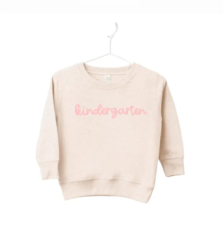 Kindergarten Girly Pullover SBG Co.