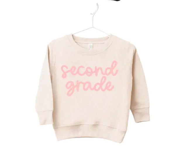 Second Grade Girly Pullover SBG Co.