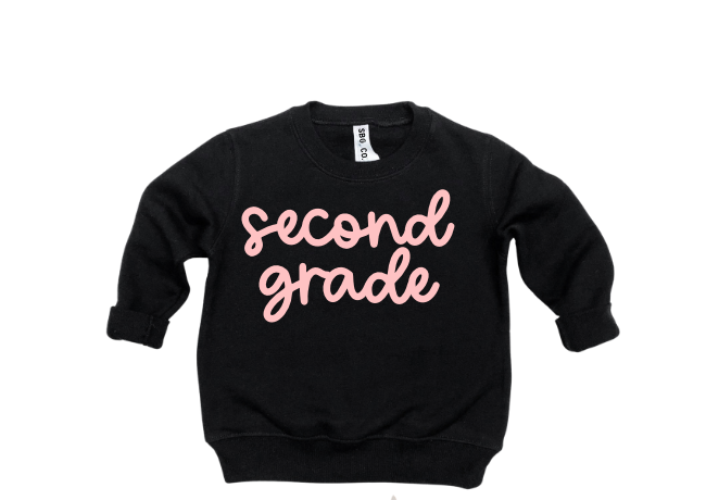 Second Grade Girly Pullover