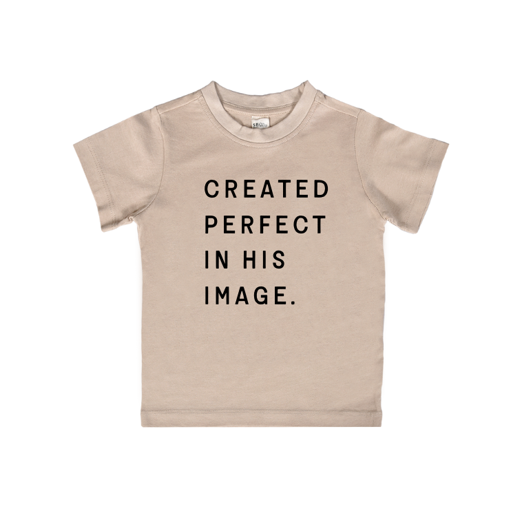 Created Perfect in His Image Kids Tee SBG Co.