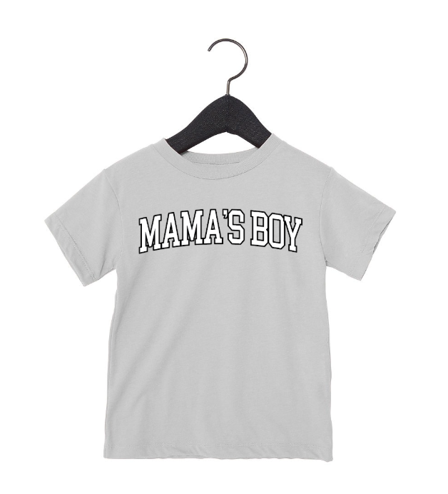 Mama's Boy Varsity Bold Tee or Sweatshirt SBG Co.