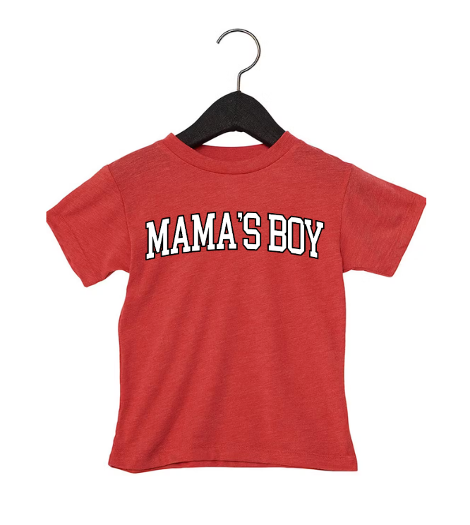 Mama's Boy Varsity Bold Tee or Sweatshirt SBG Co.