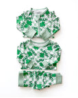 Bamboo Zip Romper | Lucky Shamrock