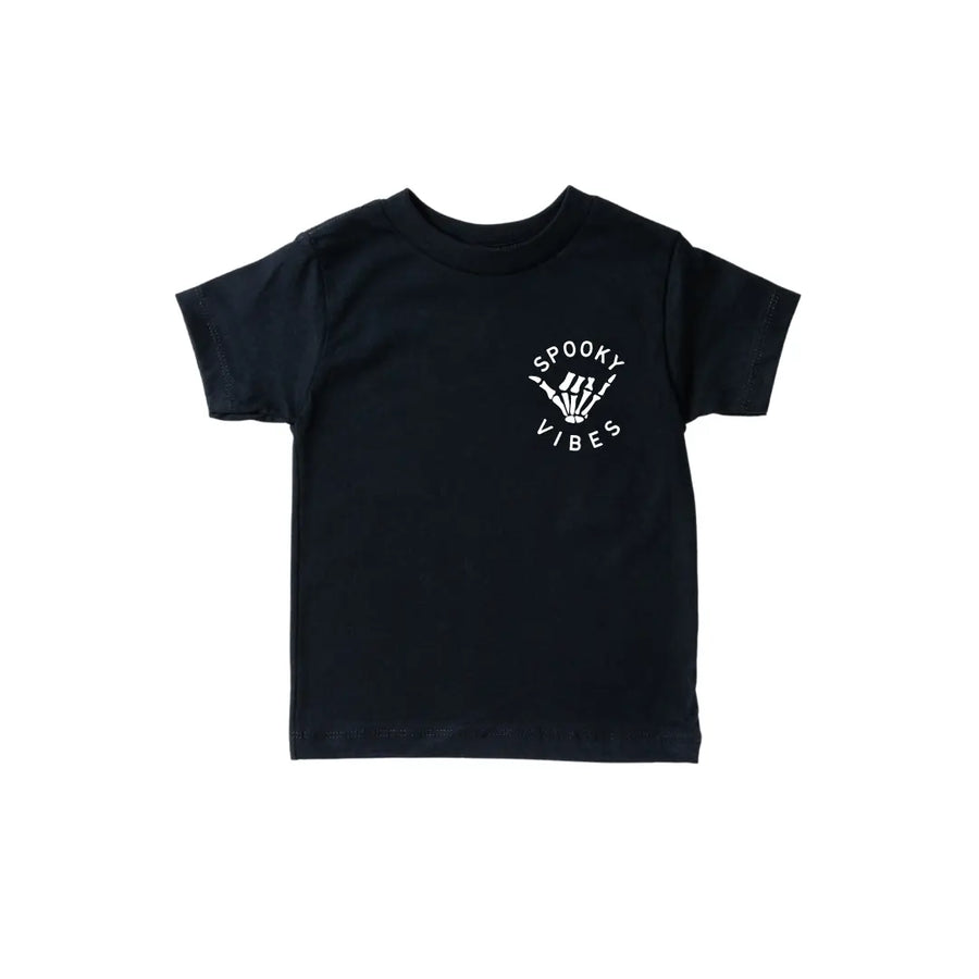 Spooky Vibes Pocket Tee Saved by Grace Co.