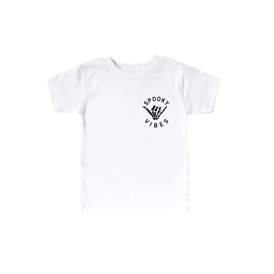 Spooky Vibes Pocket Tee Saved by Grace Co.