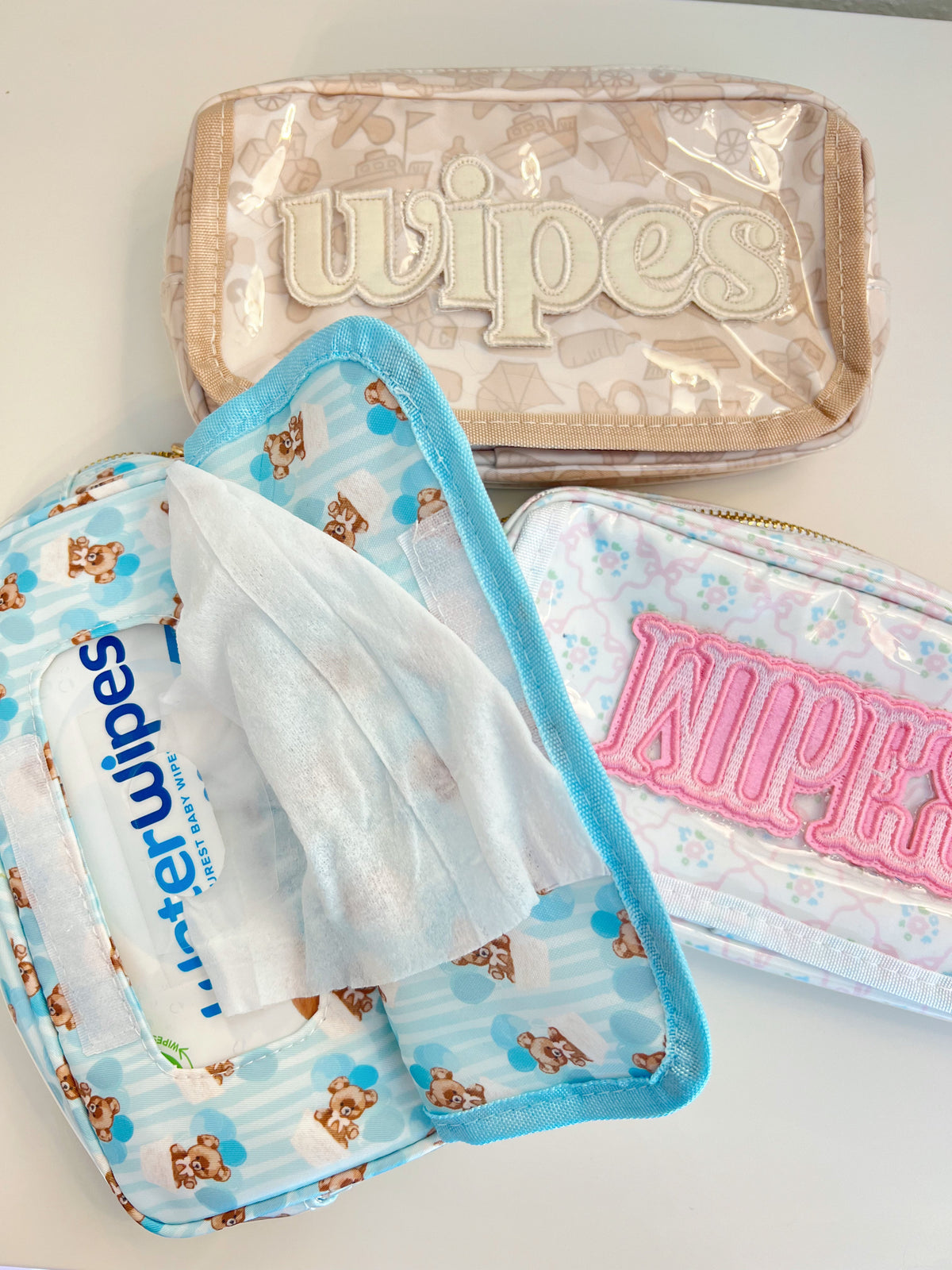 Wipes Pouch - Clear Coat Bag KenzKustomz