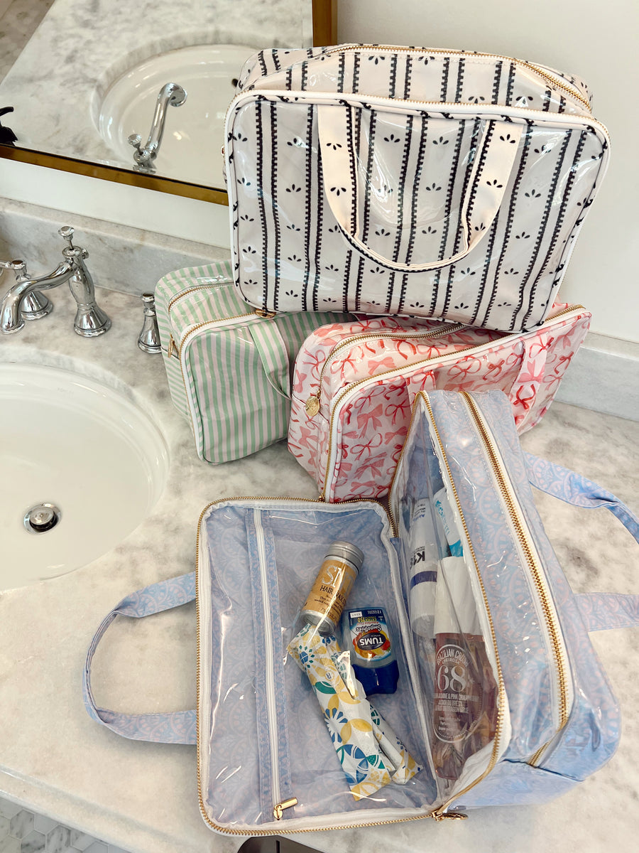 Clear Coat Toiletry Case KenzKustomz