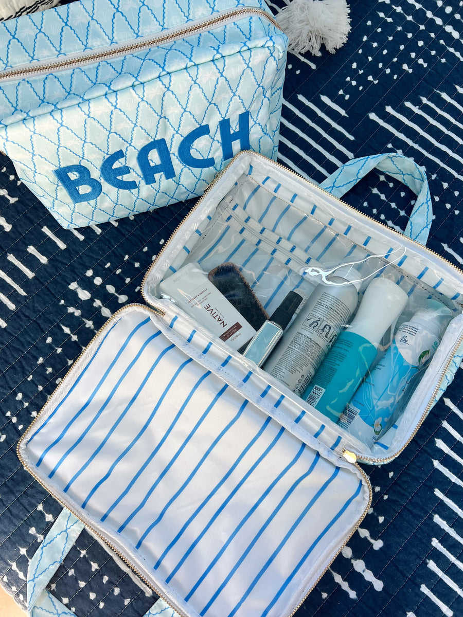 Clear Coat Toiletry Case KenzKustomz