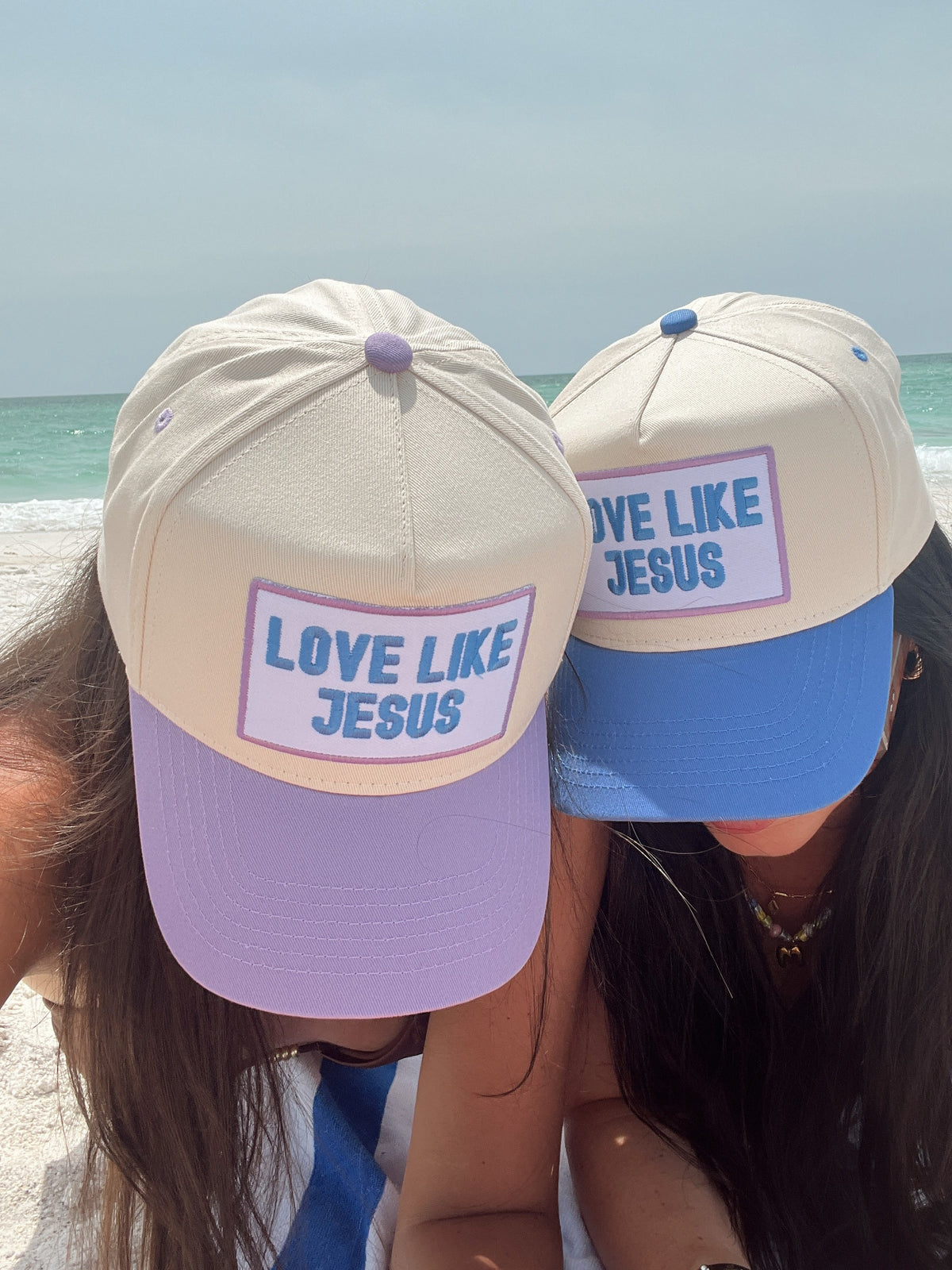 Love like Jesus -  Vintage Trucker Hat KenzKustomz