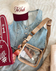 Clear Gameday + Concert Purse