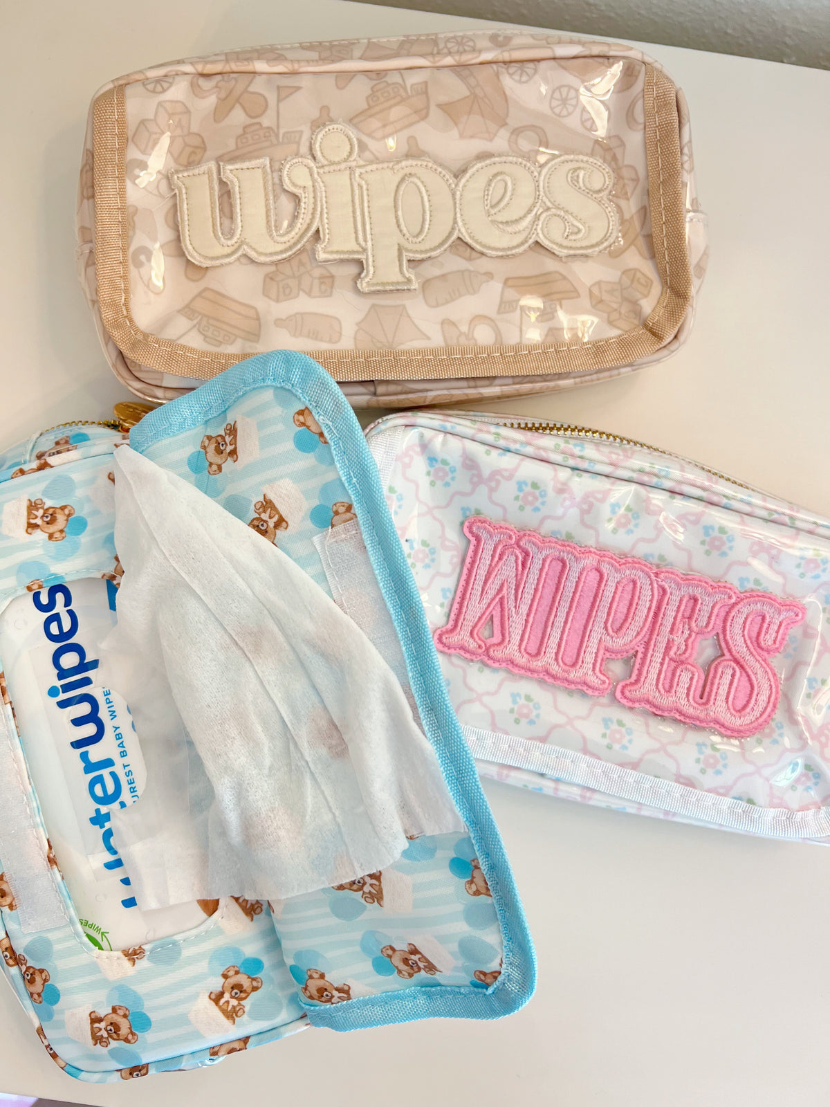 Wipes Pouch - Clear Coat Bag KenzKustomz