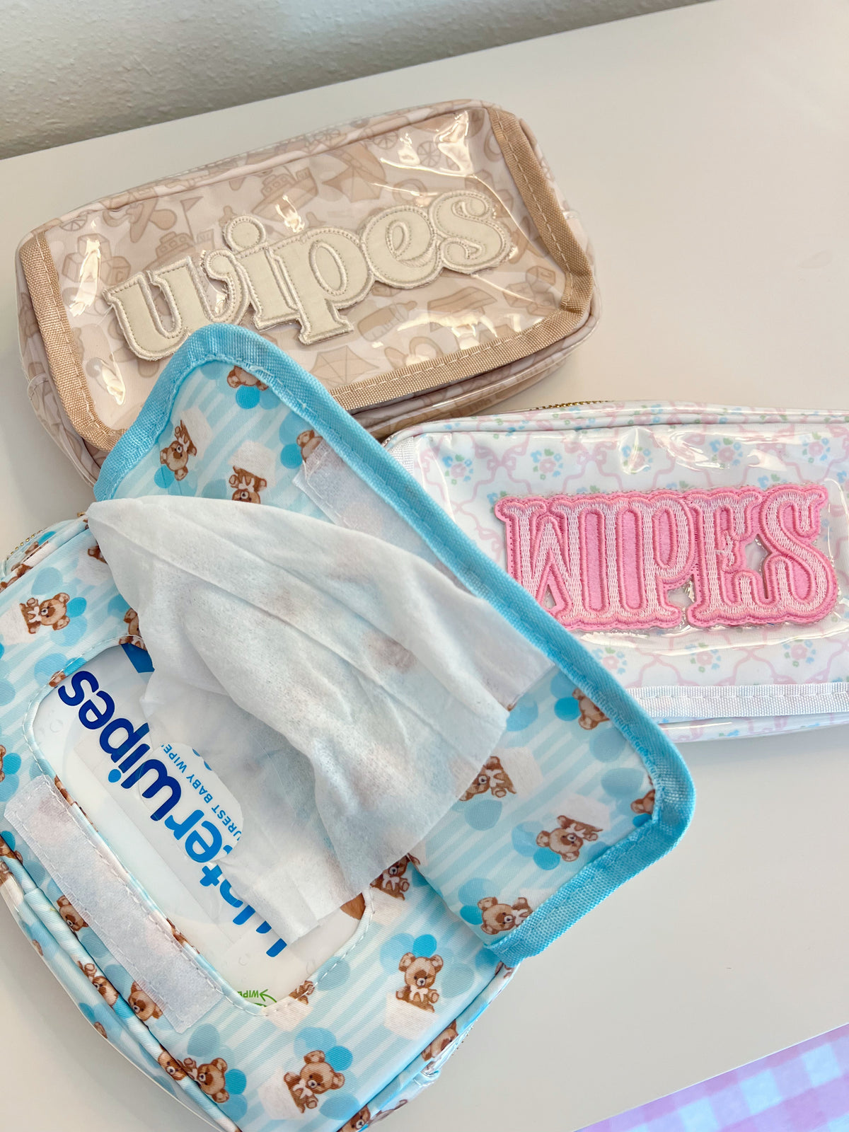 Wipes Pouch - Clear Coat Bag KenzKustomz