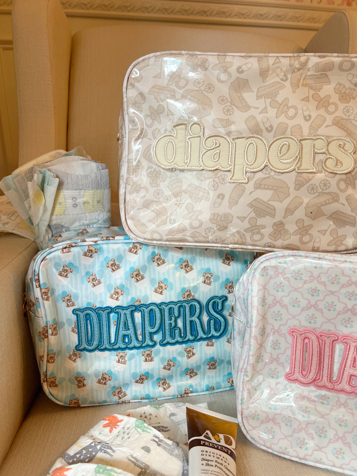 Diapers XL - Clear Coat Bag KenzKustomz