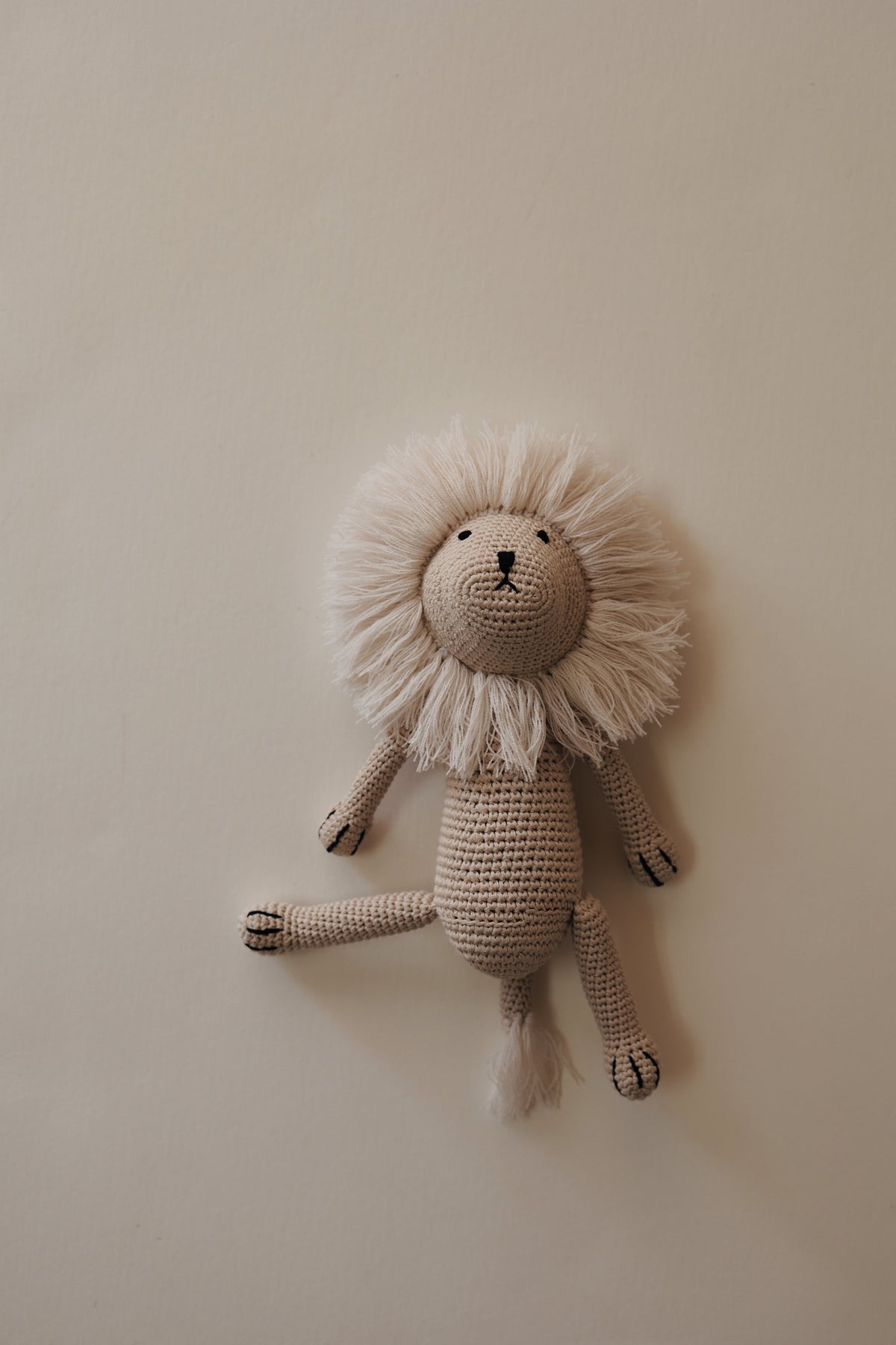 Lennon the Lion | Knit Doll forever french baby