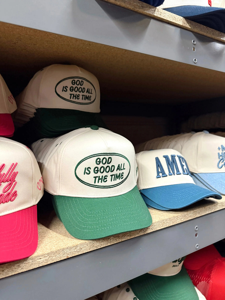 Make Heaven Crowded - Vintage Trucker Hat KenzKustomz