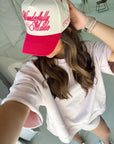 Wonderfully Made - Hot Pink Vintage Trucker Hat