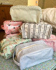 Clear Coat Toiletry Dopp Kit