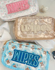 Wipes Pouch - Clear Coat Bag KenzKustomz
